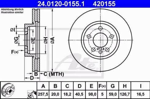 Alpha Brakes HTP-PE-013 - Əyləc Diski furqanavto.az