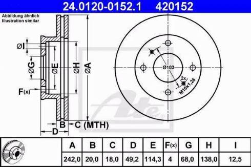 Alpha Brakes HTP-NS-055 - Əyləc Diski furqanavto.az