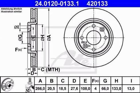 Alpha Brakes HTP-CT-006 - Əyləc Diski furqanavto.az