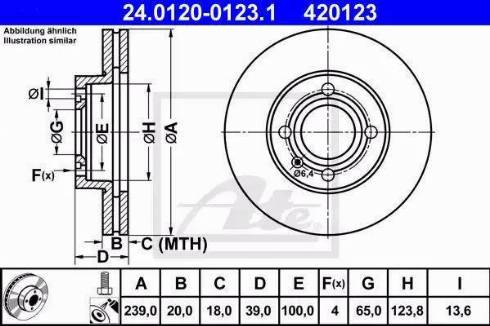 Alpha Brakes HTP-VW-012 - Əyləc Diski furqanavto.az