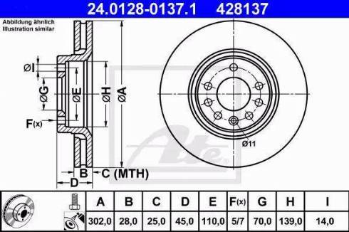 Alpha Brakes HTP-PL-033 - Əyləc Diski furqanavto.az