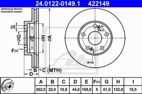 Alpha Brakes HTP-RE-013 - Əyləc Diski furqanavto.az