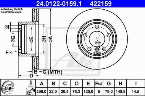 Alpha Brakes HTP-BM-012 - Əyləc Diski furqanavto.az