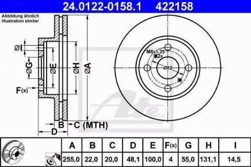 Alpha Brakes HTP-TY-091 - Əyləc Diski furqanavto.az