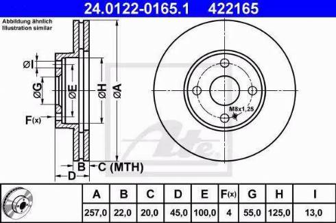 Alpha Brakes HTP-MZ-049 - Əyləc Diski furqanavto.az