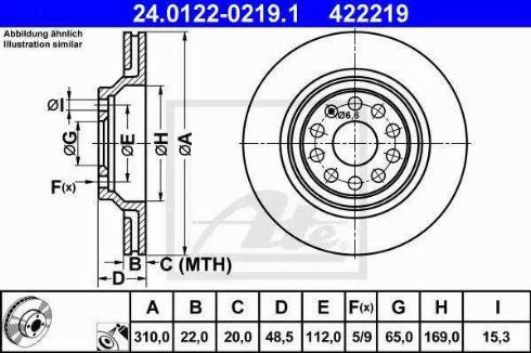 Alpha Brakes HTT-VW-014 - Əyləc Diski furqanavto.az