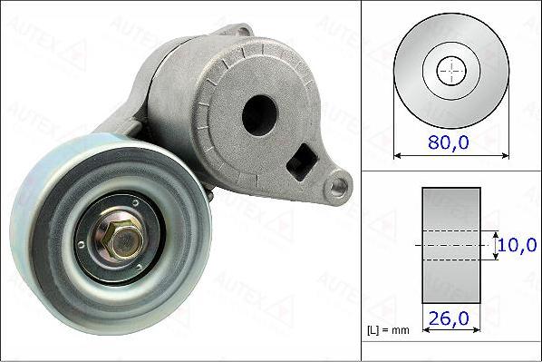 Autex 654996 - Kəmər Dartıcı, v-yivli kəmər furqanavto.az