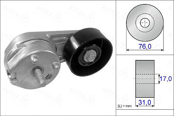 Autex 654953 - Kəmər Dartıcı, v-yivli kəmər furqanavto.az