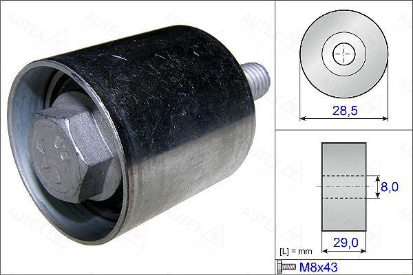 Autex 654902 - Yönləndirmə / Bələdçi kasnağı, vaxt kəməri furqanavto.az