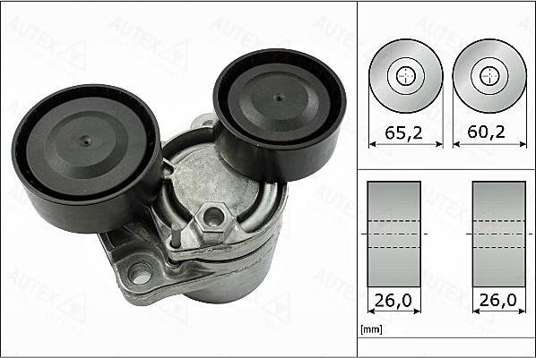 Autex 654986 - Kəmər Dartıcı, v-yivli kəmər furqanavto.az