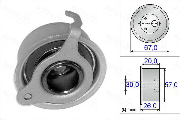 Autex 654923 - Gərginlik kasnağı, vaxt kəməri furqanavto.az