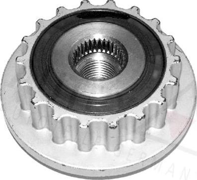 Autex 654083 - Kasnak, alternator, sərbəst dönərli mufta furqanavto.az