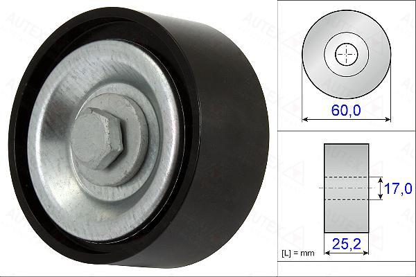 Autex 654895 - Yönləndirmə / Bələdçi Kasnağı, v-yivli kəmər furqanavto.az