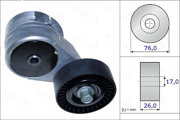 Autex 654869 - Kəmər Dartıcı, v-yivli kəmər www.furqanavto.az