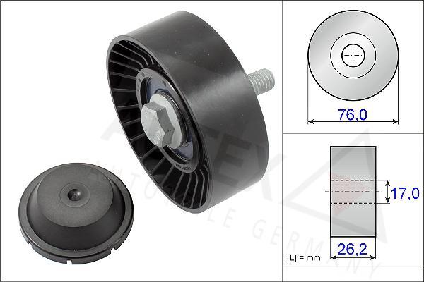 Autex 654806 - Yönləndirmə / Bələdçi Kasnağı, v-yivli kəmər furqanavto.az