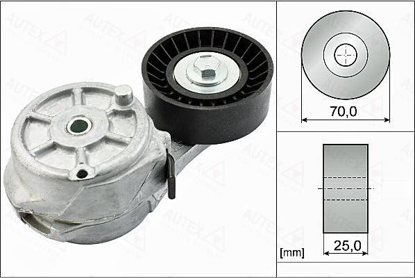 Autex 655098 - Kəmər Dartıcı, v-yivli kəmər furqanavto.az