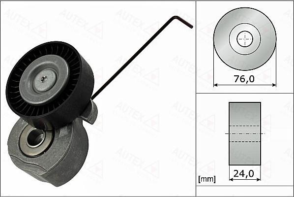 Autex 655070 - Kəmər Dartıcı, v-yivli kəmər furqanavto.az