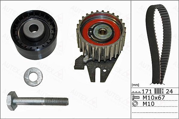 Autex 702914 - Vaxt kəməri dəsti furqanavto.az