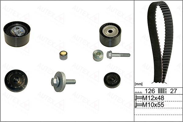 Autex 702920 - Vaxt kəməri dəsti furqanavto.az