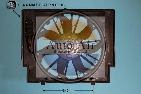 Auto Air Gloucester 05-1050 - Elektrik mühərriki, radiator ventilyatoru furqanavto.az