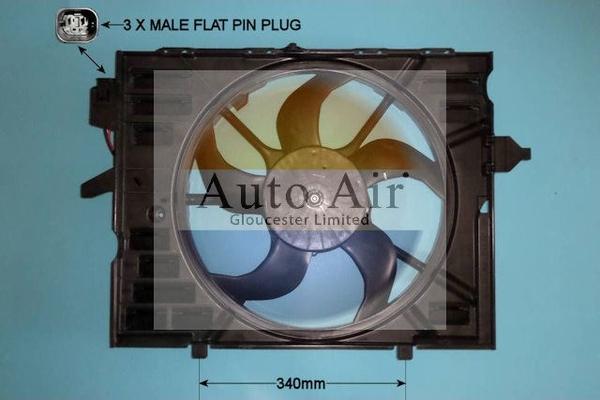 Auto Air Gloucester 05-1051 - Elektrik mühərriki, radiator ventilyatoru www.furqanavto.az