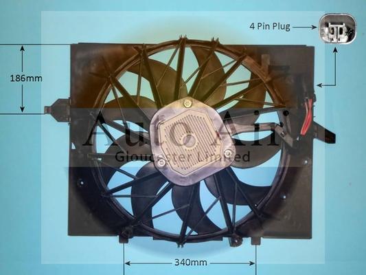 Auto Air Gloucester 05-1032 - Elektrik mühərriki, radiator ventilyatoru furqanavto.az