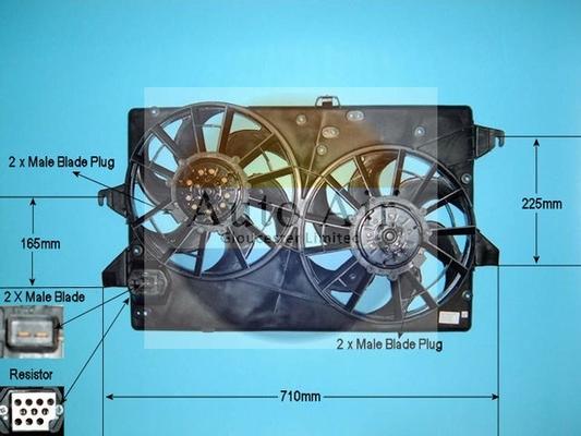 Auto Air Gloucester 05-1132 - Elektrik mühərriki, radiator ventilyatoru www.furqanavto.az