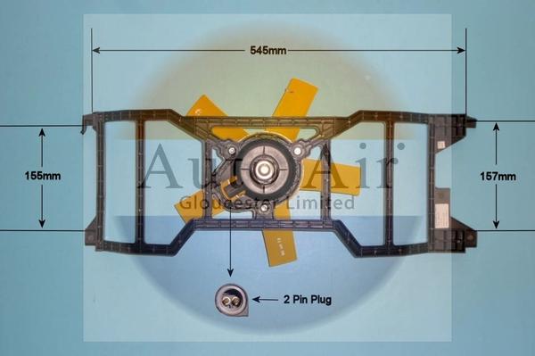 Auto Air Gloucester 05-1245 - Elektrik mühərriki, radiator ventilyatoru furqanavto.az