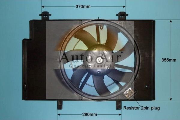 Auto Air Gloucester 05-1262 - Elektrik mühərriki, radiator ventilyatoru furqanavto.az