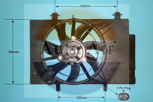 Auto Air Gloucester 05-1278 - Elektrik mühərriki, radiator ventilyatoru furqanavto.az