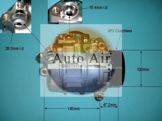 Auto Air Gloucester 14-9643 - Kompressor, kondisioner furqanavto.az