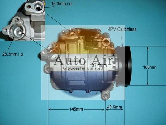 Auto Air Gloucester 14-9650R - Kompressor, kondisioner furqanavto.az