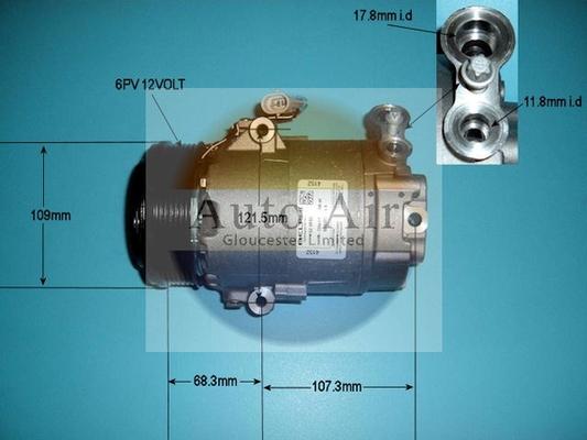 Auto Air Gloucester 14-9664 - Kompressor, kondisioner furqanavto.az