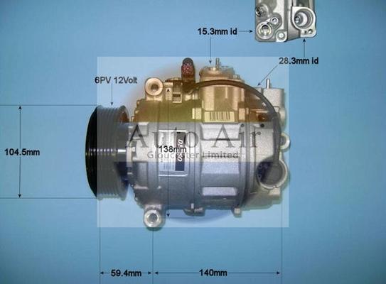 Auto Air Gloucester 14-9741 - Kompressor, kondisioner furqanavto.az