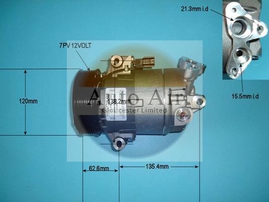 Auto Air Gloucester 14-9737 - Kompressor, kondisioner furqanavto.az