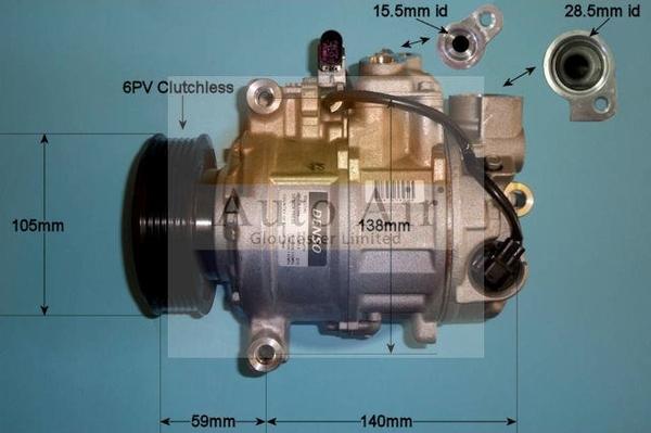 Auto Air Gloucester 14-9721 - Kompressor, kondisioner furqanavto.az