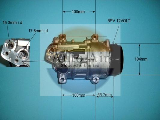 Auto Air Gloucester 14-9728 - Kompressor, kondisioner furqanavto.az