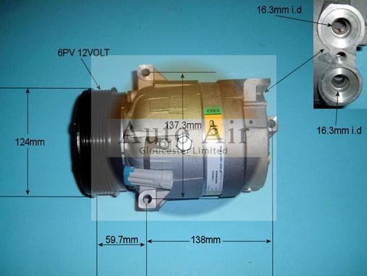 Auto Air Gloucester 14-4048 - Kompressor, kondisioner furqanavto.az