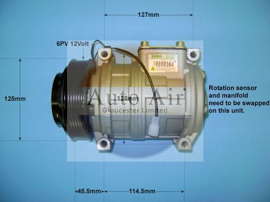 Auto Air Gloucester 14-6254P - Kompressor, kondisioner furqanavto.az