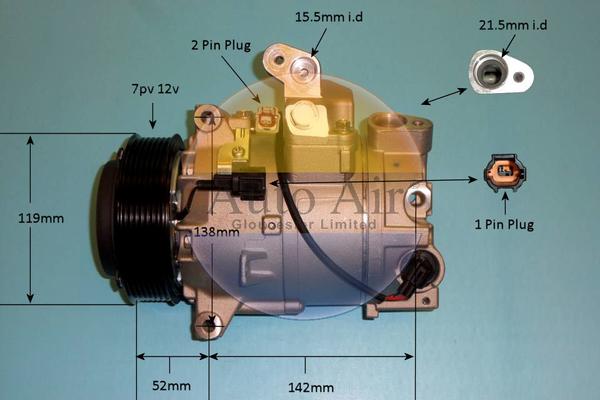 Auto Air Gloucester 14-6262p - Kompressor, kondisioner furqanavto.az