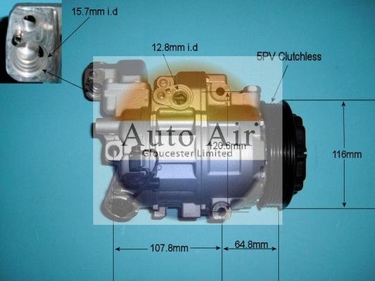 Auto Air Gloucester 14-6200R - Kompressor, kondisioner furqanavto.az