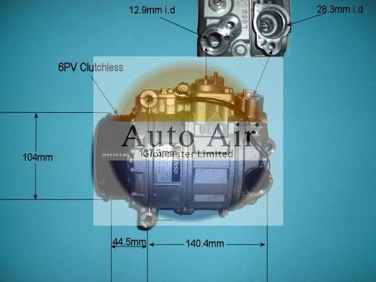 Auto Air Gloucester 14-6201 - Kompressor, kondisioner furqanavto.az