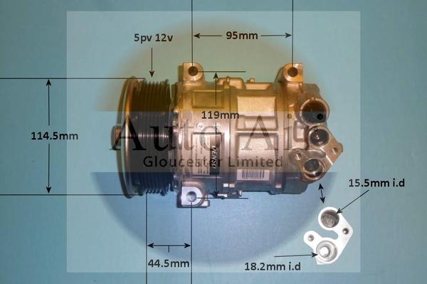 Auto Air Gloucester 14-0344 - Kompressor, kondisioner furqanavto.az