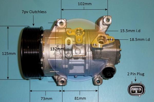 Auto Air Gloucester 14-0291 - Kompressor, kondisioner furqanavto.az