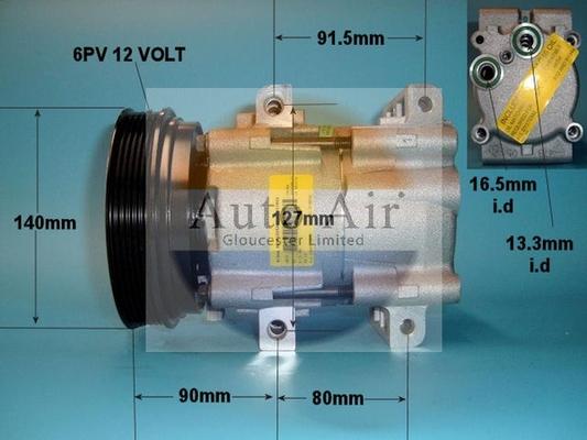 Auto Air Gloucester 14-0234 - Kompressor, kondisioner furqanavto.az