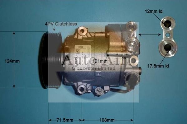 Auto Air Gloucester 14-1015 - Kompressor, kondisioner furqanavto.az