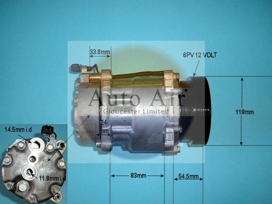 Auto Air Gloucester 14-1100P - Kompressor, kondisioner furqanavto.az