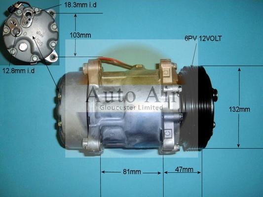 Auto Air Gloucester 14-1260 - Kompressor, kondisioner furqanavto.az