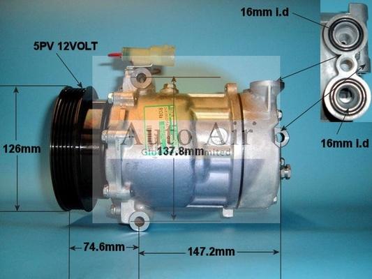 Auto Air Gloucester 14-1213 - Kompressor, kondisioner furqanavto.az