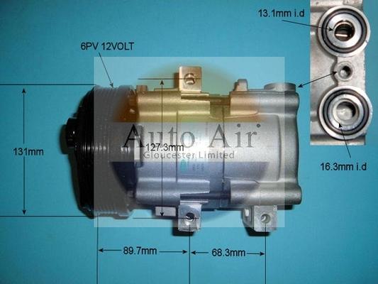 Auto Air Gloucester 14-8145 - Kompressor, kondisioner furqanavto.az